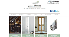 Desktop Screenshot of gruppopavone.com